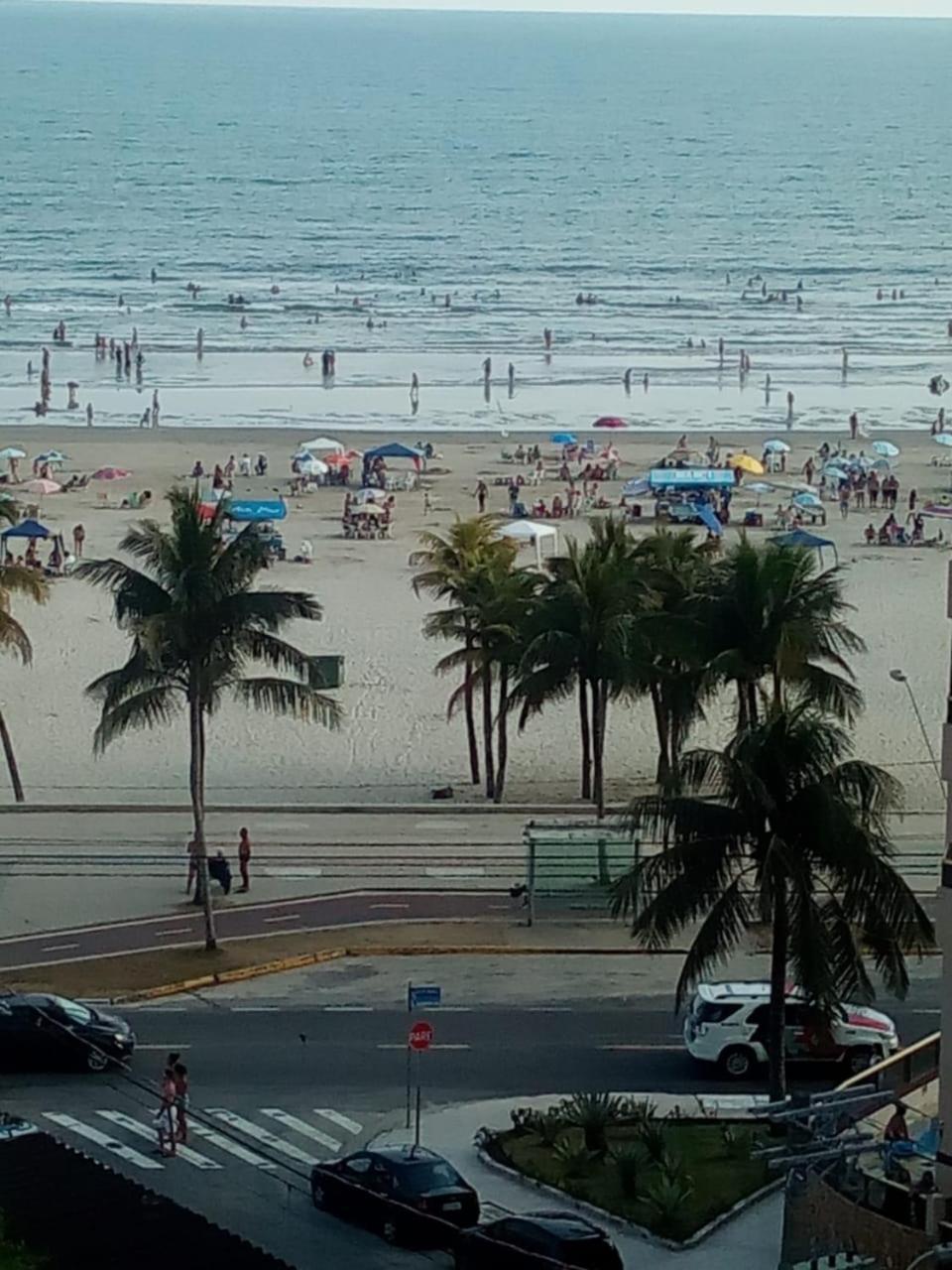 Vista Mar + Netflix + Wifi Praia Grande (Santos) Exterior foto